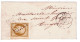 49 MAINE ET LOIR ANGERS LSC TAD Type 15 Du 26/06/1853 PC 78 Sur N° 9 (voisin Sur Un Coté, Touché Sur Un Coté) TTB - 1852 Louis-Napoléon
