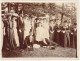 Lot De 6 Anciennes Photographies Amateur / Fin 1800 - Début 1900 / Mariage ? / Robes Longues Et Chapeaux Haute Forme - Anonymous Persons