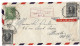 (C01) - HAITI AIR MAIL COVER P AU P => FRANCE 1943 - HANDSTAMPED MARK SLOGAN TOURISM - Haití