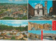 N. 4 CARTOLINE POTENZA CATTEDRALE VEDUTINE PANORAMA PARCO MONTE REALE F/G - Potenza