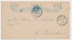 Postblad G. 1 Voorburg - Amsterdam 1895 - Postal Stationery