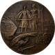 France, Médaille, A La Gloire Des Héros De Verdun, 1916, Bronze, Pillet, SPL - Other & Unclassified
