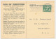 Firma Briefkaart Amsterdam 1937 - Bureau Handelsinlichtingen - Ohne Zuordnung