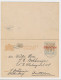 Briefkaart G. 141 II Valkenburg - Amsterdam 1921 - Entiers Postaux