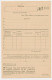 Spoorwegbriefkaart G. NS291a C - Postal Stationery