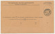 Em. Bontkraag Pakketkaart Amsterdam - Zwitserland 1920 - Non Classificati