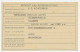 Verhuiskaart G. 13 Particulier Bedrukt Naarden 1939 - Entiers Postaux