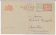 Briefkaart G. 193 Z-2 Amsterdam - Duitsland 1924 - Entiers Postaux