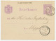 Naamstempel Hardenberg 1880 - Brieven En Documenten