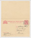 Briefkaart G. 105 Bergen Op Zoom - Breda 1921 - Postwaardestukken