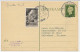 Briefkaart G. 291 B / Bijfrankering Nijmegen - Duitsland 1948 - Postwaardestukken