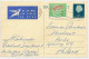 Briefkaart G. 336 / Bijfrankering Zuid Afrika - Venlo 1966 - Postwaardestukken