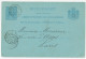 Trein Kleinrondstempel : Groningen - Zwolle G 1893 - Briefe U. Dokumente
