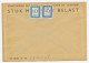 Emissie Port 1947 Dienst Envelop Hilversum - Non Classificati