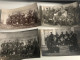 Delcampe - Lot 4 Cpa Carte Photo 1914 Aude Hôpital De Sallèles D Aude Guerre Poilu Infirmière - Salleles D'Aude