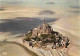 50 - Le Mont Saint Michel - Vue Générale Aérienne - Flamme Postale - CPM - Voir Scans Recto-Verso - Le Mont Saint Michel