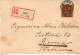 1925 LETTERA RACCOMANDATA CON ANNULLO LUND + AMBULANTE BOLZANO - BOLOGNA X ROMA - Schweden