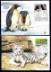 USA STATI UNITI 1992 WILD ANIMALS COMPLETE SET SERIE COMPLETA MAXI MAXIMUM CARD CARTE CARTOLINA - Maximumkaarten