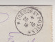 Marcophilie France WW1 Carte Lettre Pour Carnoules Var Oblitération Trésor Et Postes Numéro Secteur Absent 20-10-18 - Guerra Del 1914-18