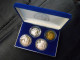 Marshallinseln  1994  First Men On The Moon  Münz-Set  Silber/Bronze/Messing  Proof - Ric - Marshallinseln