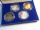 Marshallinseln  1994  First Men On The Moon  Münz-Set  Silber/Bronze/Messing  Proof - Ric - Marshall Islands