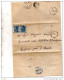 1873 LETTERA CON ANNULLO CASTEL SAN PIETRO BOLOGNA + IMOLA - Marcofilie