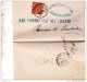 1884  LETTERA CON ANNULLO   BERGAMO - Storia Postale