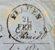 Sachsen 1852, Brief PLAUEN 21. FEB Nach Leipzig, Mi 4 - Saxe
