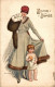 K1405 - Illustrateur - BIANCHI - BONNE ANNÉE - Femme - Enfant - Andere & Zonder Classificatie