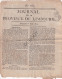 Limburg, Maastricht - Krant Journal De La Province De Limbourg 1819  (V3125) - Antichità & Collezioni
