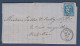 Bordeaux N° 46B  Oblitéré GC  2715 Sur Lettre De Olargues - 1870 Bordeaux Printing