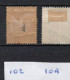 Grece N° 0102 Et 104 Renovation Des JO - Used Stamps