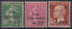 TIMBRE FRANCE SERIE CAISSE D'AMORTISSEMENT N° 253/255 NEUVE * GOMME AVEC CHARNIERE - 1927-31 Cassa Di Ammortamento