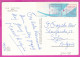 294100 / France - La Côte D'Azur NICE Bataille De Fleurs Two Women PC 1990 USED 3.20 Fr- 26.02.90. Machine Stamps (ATM) - 1990 Type « Oiseaux De Jubert »