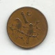 SOUTH AFRICA 1 CENT 1979 - HEAD OF PRESIDENT DIEDERICHS - Sud Africa