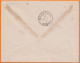 ALGÉRIE  Sur Lettre Cachet  " 1ère Liaison Postale Aérienne ALGER-GHARDAIA "  En 1946   Avec Retour Envoyeur  à 5F - Poste Aérienne
