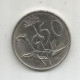 SOUTH AFRICA 50 CENTS 1987 - Afrique Du Sud