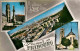 12762789 Fribourg FR Brunnen Platz Panorama Bruecke Kirche Fribourg FR - Sonstige & Ohne Zuordnung