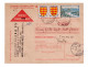France N° 977 Et 1003 X 2 Sur Carte Postale CCP Moulins Les Metz 09/01/1955 TTB - 1921-1960: Modern Period