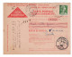 France N° 1010 Sur Carte Postale CCP Moulins Les Metz 15/12/1956 TTB - 1921-1960: Modern Tijdperk