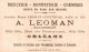 CHROMO MERCERIE A. LEOMAN A ORLEANS APPROCHE - Other & Unclassified