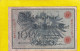 REICHSBANKNOTE . 100 MARK   . 7-2-1908 . N°  8521507 B  .  N°  & STEMPEL ROUGES .  2 SCANNES  .  BILLET USITE - 100 Mark