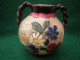 Vase Pot à Décor Floral - Céramique Massier à Vallauris - Hauteur 13,5 Cm - Autres & Non Classés
