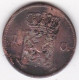 Pays Bas 1 Cent 1822 Willem I En Cuivre, KM# 47 - 1815-1840 : Willem I