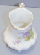 Delcampe - -JOLI ANCIEN POT A LAIT CREMIER PORCELAINE  Décor De Violettes Collection    E - Andere & Zonder Classificatie