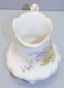 Delcampe - -JOLI ANCIEN POT A LAIT CREMIER PORCELAINE  Décor De Violettes Collection    E - Sonstige & Ohne Zuordnung