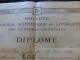 VP-87 , Diplôme  Société Agricole; Scientifique Et Littéraire Des Pyrénées Orientales, 26 Février 1896 - Diploma & School Reports