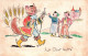 Illustrateur ?  Le Chat Botté  ( Carte Coloriée ? )  ( 21627 ) Fente 6mm Sur Le Bas - Unclassified