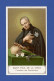 Image Religieuse Saint Paul De La Croix Fondateur Des Passionistes  Crâne Crucifix   Au Dos Prière Pie IX  24 Avril 1853 - Images Religieuses