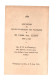 IMAGE RELIGIEUSE . NOCES D'ARGENT DE PAROISSE DE M. L'ABBÉ AU. LESOT . CHAMPAGNE-SUR-OISE - Réf. N°13039 - - Images Religieuses